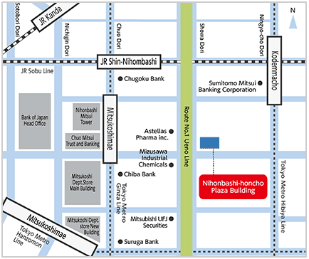 Osaka Gas Chemicals Co., Ltd. map